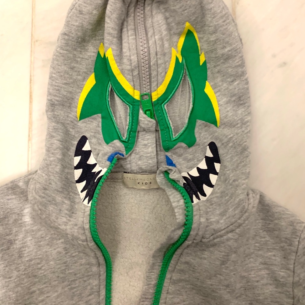Stella McCarney Lucha Libre hoodie — 5 year old